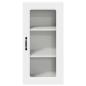 Preview: Küchenwandschrank mit Regal Weiß 40 x 31 x 80 cm Holzwerkstoff