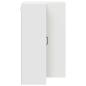 Preview: Küchenwandschrank mit Regal Weiß 57 x 57 x 100 cm Holzwerkstoff