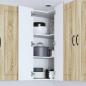 Preview: Küchenwandschrank Sonoma-Eiche 57 x 57 x 100 cm Holzwerkstoff