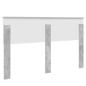 Preview: Kopfteil mit Kopfteil Beton Grau 150 cm Holzwerkstoff