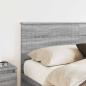 Preview: Kopfteil mit Kopfteil Graues Sonoma 150 cm Holzwerkstoff