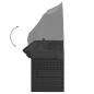 Preview: 4-tlg. Garten-Sofagarnitur mit Kissen Schwarz Poly Rattan