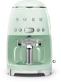 Preview: ARDEBO.de Smeg DCF02PGEU 50"s Style, Filter-Kaffeemaschine, 10 Tassen, LED-Display-Programmuhr, 1,4 L Wassertank, Auto-Start-Modus, Kaffee-Dauerfilter, pastellgrün