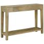 Preview: Konsolentisch mit Schubladen Natürliches Grau 110 x 30 x 80 cm