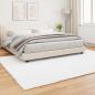 Preview: Kunstfell Hasen Teppich Weiß 200 x 280 cm Polyester