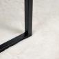 Preview: Rutschfester Teppich aus Kunstkaninchenfell OLITE Creme