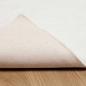 Preview: Rutschfester Teppich aus Kunstkaninchenfell OLITE Creme