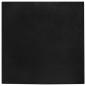 Preview: Kunstfell Hasen Teppich Schwarz 120 x 120 cm Polyester