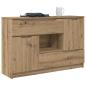Preview: Sideboard Artisan-Eiche 100 x 30 x 65,6 Holzwerkstoff