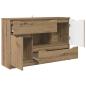 Preview: Sideboard Artisan-Eiche 100 x 30 x 65,6 Holzwerkstoff