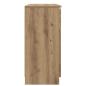 Preview: Sideboard Artisan-Eiche 100 x 30 x 65,6 Holzwerkstoff