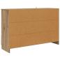 Preview: Sideboard Artisan-Eiche 100 x 30 x 65,6 Holzwerkstoff