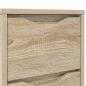 Preview: Nachttisch Sonoma-Eiche 30,5 x 30 x 43 cm Holzwerkstoff