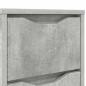 Preview: Nachttische 2 pcs Beton Grau 30,5 x 30 x 43 cm Holzwerkstoff