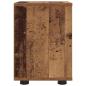 Preview: Nachttische 2 pcs Altholz 30,5 x 30 x 43 cm Holzwerkstoff