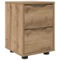 Preview: Nachttisch Artisan-Eiche 30,5 x 30 x 43 cm Holzwerkstoff