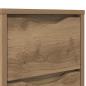 Preview: Nachttisch Artisan-Eiche 30,5 x 30 x 43 cm Holzwerkstoff