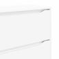 Preview: Aufbewahrungsschrank Weiß 80 x 48 x 57 cm Holzwerkstoff
