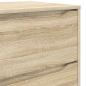 Preview: Aufbewahrungsschrank Sonoma-Eiche 80 x 48 x 57 cm Holzwerkstoff