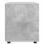 Preview: Aufbewahrungsschrank Beton Grau 80 x 48 x 57 cm Holzwerkstoff