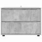 Preview: Aufbewahrungsschrank Beton Grau 80 x 48 x 57 cm Holzwerkstoff
