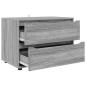 Preview: Aufbewahrungsschrank Graues Sonoma 80 x 48 x 57 cm