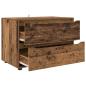 Preview: Aufbewahrungsschrank Altholz 80 x 48 x 57 cm Holzwerkstoff