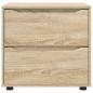 Preview: Aufbewahrungsschrank Sonoma-Eiche 60 x 48 x 57 cm Holzwerkstoff