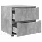 Preview: Aufbewahrungsschrank Beton Grau 60 x 48 x 57 cm Holzwerkstoff