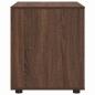 Preview: Aufbewahrungsschrank Braun Eichen-Optik 60 x 48 x 57 cm