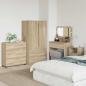 Preview: Aufbewahrungsschrank Sonoma-Eiche 80 x 31 x 81 cm Holzwerkstoff