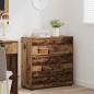 Preview: Aufbewahrungsschrank Altholz 80 x 31 x 81 cm Holzwerkstoff