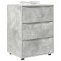 Preview: Aufbewahrungsschrank Beton Grau 60 x 48 x 81 cm Holzwerkstoff