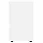 Preview: Aufbewahrungsschrank Weiß 40 x 48 x 81 cm Holzwerkstoff