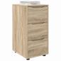Preview: Aufbewahrungsschrank Sonoma-Eiche 40 x 48 x 81 cm Holzwerkstoff