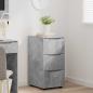 Preview: Aufbewahrungsschrank Beton Grau 40 x 48 x 81 cm Holzwerkstoff