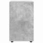 Preview: Aufbewahrungsschrank Beton Grau 40 x 48 x 81 cm Holzwerkstoff