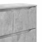 Preview: Aufbewahrungsschrank Beton Grau 40 x 48 x 105 cm Holzwerkstoff