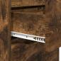 Preview: Nachttische 2 pcs Geräucherte Eiche 40 x 30 x 467 cm