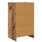 Preview: Nachttische 2 pcs Altholz 40 x 30 x 467 cm Holzwerkstoff