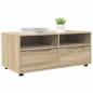 Preview: TV-Schränk Sonoma-Eiche 100 x 48 x 43 cm Holzwerkstoff