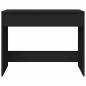Preview: Schreibtisch Schwarz 100 x 50 x 78 cm Holzwerkstoff