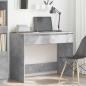 Preview: Schreibtisch Beton Grau 100 x 50 x 78 cm Holzwerkstoff