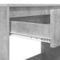 Preview: Schreibtisch Beton Grau 100 x 50 x 78 cm Holzwerkstoff
