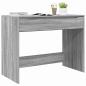 Preview: Schreibtisch Graues Sonoma 100 x 50 x 78 cm Holzwerkstoff