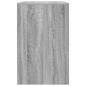 Preview: Schreibtisch Graues Sonoma 100 x 50 x 78 cm Holzwerkstoff