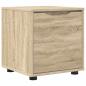 Preview: ARDEBO.de - Badezimmerschrank Sonoma-Eiche 40,5 x 40 x 44 cm Holzwerkstoff