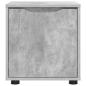 Preview: Badezimmerschrank Beton Grau 40,5 x 40 x 44 cm Holzwerkstoff