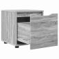 Preview: Badezimmerschrank Graues Sonoma 40,5 x 40 x 44 cm Holzwerkstoff