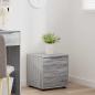 Preview: Badezimmerschrank 40,5 x 40 x 44 cm Holzwerkstoff Graues Sonoma